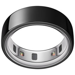 Oura Ring 4 Sleep & Fitness Smart Ring - Black - Size 15