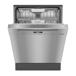 MIELE Pre-Finished Dishwasher With Cutlery Tray In Clean Touch Steel - G 7216 Scu