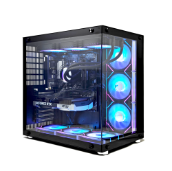 UNIWAY Gaming PC Desktop Ryzen7 5800X Nvidia RTX 5070, DLSS 4 - AI-Powered Performance, 1TB NVMe SSD, 32GB Ram, AIO Liquid Cooler, Window 11 Pro