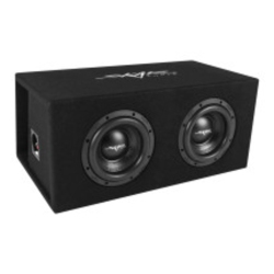 SKAR AUDIO Svr-2X8D4 Dual 8" 1, 600 Watt Svr Series Loaded Vented Subwoofer Enclosure