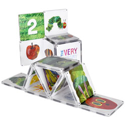 Eric Carle: The Very Hungry Caterpillar Magna Tiles Set - 16 Pieces