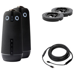 Owl Labs Meeting Owl 4+s Video Conference Camera Bundle (BND405-0008) - Black