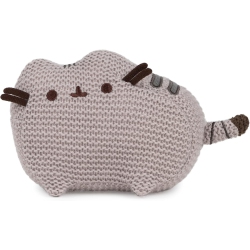 GUND Pusheen The Cat Knit Plush, Stuffed Animal for Ages 8 And Up, Gray, 6”