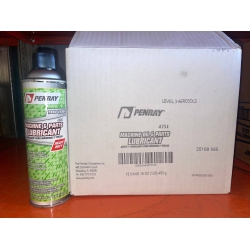 PENRAY Food Grade Machine And Parts Oil Lubricant Heavy Duty 4751 Case Of 12 Cans