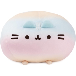 GUND Pusheen Rainbow Round Pusheen Squisheen Plush, Squishy Stuffed Animal for Ages 8 And Up, Rainbow, 11”