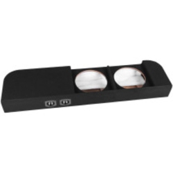 SKAR AUDIO Dual 12" Ported Subwoofer Enclosure for 2015-2023 Ford F-150 Super Crew Cab