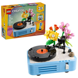 LEGO Creator 3-in-1: Record Player with Flowers - 366 Pieces (31172)
