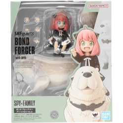 SPY X FAMILY 6 Inch Action Figure S.h. Figuarts - Bond Forger With Anya