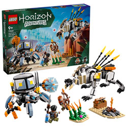 Lego Horizon Adventures : Aloy Et Varl Contre Shell-Walker Et Sawtooth - 768 Pièces (77037)