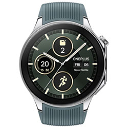 Montre Intelligente De 47 Mm Oneplus Watch 2 - Acier Radiant - Partenaire De Détail Exclusif