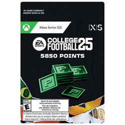 College Football 25 - 12000 Points (Xbox Series X|S) - Téléchargement Numérique