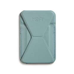 MOFT Snap-On Phone Stand + Wallet Magsafe - Seafoam