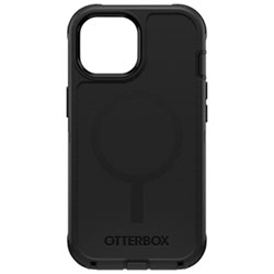 OtterBox Defender Pro Fitted Hard Shell Case for iPhone 16e/15/14/13 with MagSafe - Black