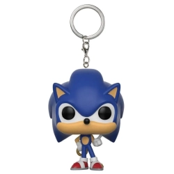 FUNKO 20289 Games - Sonic W/ring Key-Chain In Multicolor
