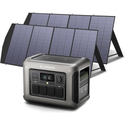 ALLPOWRES Allpowers R1500 Portable Power Station With 2 X Sp033 Solar Panel