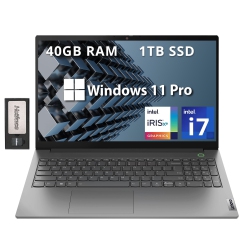 LENOVO Thinkbook 15 Gen 4 15.6" Fhd Business Laptop, 12Th Gen Intel Core I7-1255U, Iris Xe Graphics, 1Tb SSD, 40GB Ddr4 Ram, Backlight Keyboard, Win
