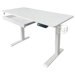 Ljubljana 47" Electric Height Adjustable Standing Desk Standing Desk - White