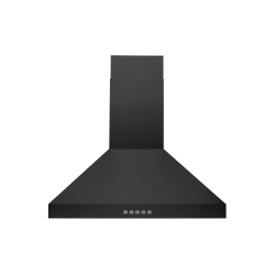 HAUSLANE | Pro 30-In Convertible Matte Wall-Mounted Range Hood In Black