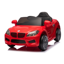 ZOOM BUGGEEZ 2024 Bmw Style 12V Kids Ride On Car - In Red