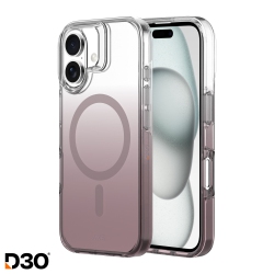 AXS BY AXESSORIZE Axs Crystal Shield D3O® Case Made With Recycled Materials Magsafe Compatible for Apple Iphone 16 | Nude Gradient