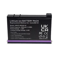 ULTIMAXX Replacement Battery for Insta360 X4