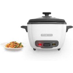 STRAK 2-In-1 Rice Cooker & Food Steamer - 6-Cup Capacity, Automatic Keep Warm, Nonstick Bowl, Steaming Basket - Effortless Cooking