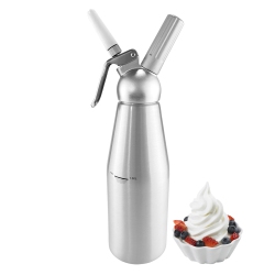 GORILLAROCK Whipped Cream Dispenser | 1L Cream Whipper | + 3 Decorating Nozzles