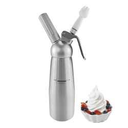 GORILLAROCK Whipped Cream Dispenser | 0.5 L Cream Whipper | + 3 Decorating Nozzles