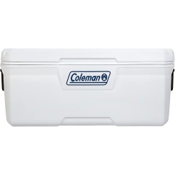 COLEMAN - 120 Qt Marine Chest Cooler - 6-Day Ice Retention With 2-Way Handle