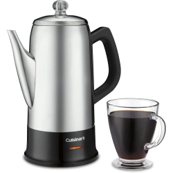 CUISINART - Electric Percolator, 12 Cup Capacity, Stainless Steel