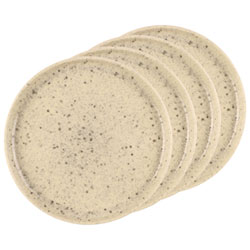 Mesa Ceramics Uno 4-Piece Stoneware Dinner Plate - Speckle Green