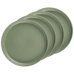 Assiette En Grès Uno De Mesa Ceramics - 4 Pièces - Olive