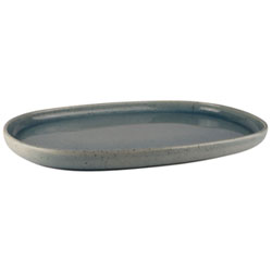 Mesa Ceramics Uno Stoneware Platter - Speckle Blue