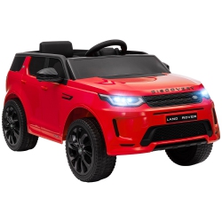 QABA Land Rover Discovery Sport Licensed Ride On Car, 12V Battery Powe Kids Electric Car With Remote Control, Soft Start, Led Lights, Music Horn