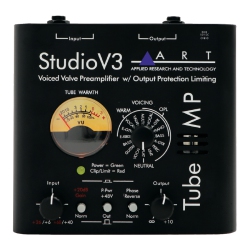 ART PRO AUDIO Tube Mp Studio V3 Tube Microphone Preamp With Variable Valve Voicing