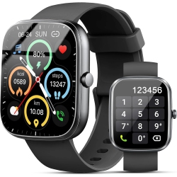 STRAK Smart Watch for Women Men, Bluetooth Call, 1.91" HD Touch Screen Fitness Watch \w Heart Rate/sleep/spo2 Monitor, 100+ Sports Modes, Ip68