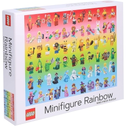 LEGO Minifigure Rainbow 1000-Piece Puzzle: 1000 Piece