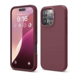 ELAGO Compatible \w Iphone 16 Pro Case, Premium Liquid Silicone Case, Full Body Protective Cover, Shockproof, Anti-Scratch Soft Microfiber Lining
