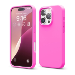 ELAGO Compatible \w Iphone 16 Pro Case, Premium Liquid Silicone Case, Full Body Protective Cover, Shockproof, Anti-Scratch Soft Microfiber Lining