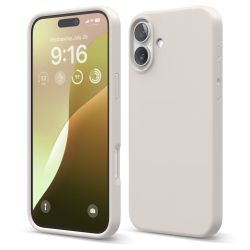 ELAGO Compatible \w Iphone 16 Plus Case, Premium Liquid Silicone Case, Full Body Protective Cover, Shockproof, Anti-Scratch Soft Microfiber Lining