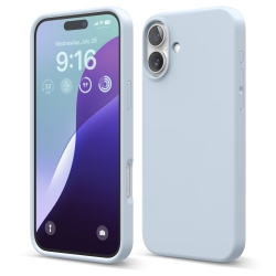 ELAGO Compatible \w Iphone 16 Plus Case, Premium Liquid Silicone Case, Full Body Protective Cover, Shockproof, Anti-Scratch Soft Microfiber Lining