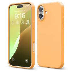 ELAGO Compatible \w Iphone 16 Plus Case, Premium Liquid Silicone Case, Full Body Protective Cover, Shockproof, Anti-Scratch Soft Microfiber Lining