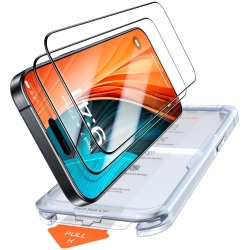 HLD Diamond Shield for Iphone 16 Pro Max Screen Protector 9H+ Military-Grade Protection & Longest Durable Screen Protector 16 Pro Max Tempered Glass