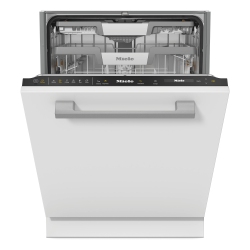 MIELE G7656 Scvi Fully Integrated Dishwasher With Cutlery Tray - Obsidian Fascia - 21765662CDn In Black