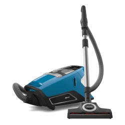 MIELE Blizzard Cx1 Turbo Team Bagless Canister Vacuum Cleaner Without Bag, Tech - 5 Year Warranty - 41Kce042Usa In Blue