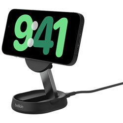 Belkin BoostCharge Pro 15W Qi2 Wireless Charging Stand - White