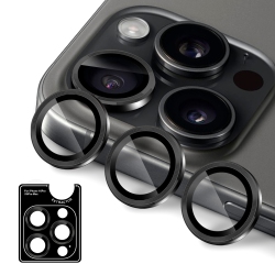 UOLO [Shield] Iphone 16 Pro/16 Pro Max Camera Lens Glass, Iphone 16 Pro/16 Pro Max Camera Lens Screen Protector (Limited Lifetime Warranty) -