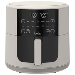 Bella Pro SmartCrisp Digital Air Fryer w/ EverGood Ceramic - 7.6L/8Qt - Oatmilk - Only at Best Buy