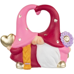 NORTHLIGHT Kissing Gnomes Valentine's Day Decoration - 8