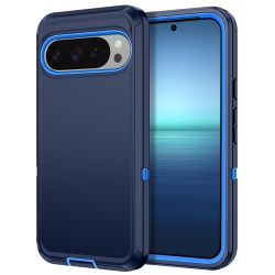 HLD I-Honva for Google Pixel 9 Pro Xl Case Shockproof Dust/drop Proof 3-Layer Full Body Protection Without Screen Protector Rugged Heavy Duty Cover